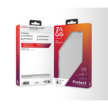 ZAGG Clear mobiltelefon etui 16,5 cm (6.5") Cover Transparent