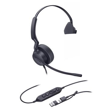 Yealink Mono Teams-headset med USB-C/A-tilslutning