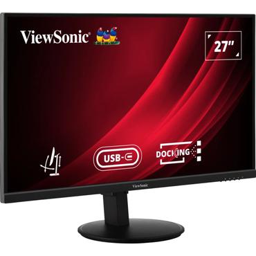 Viewsonic VG Series VG2709U-2K computerskærm 68,6 cm (27") 2560 x 1440 pixel Quad HD LED Sort