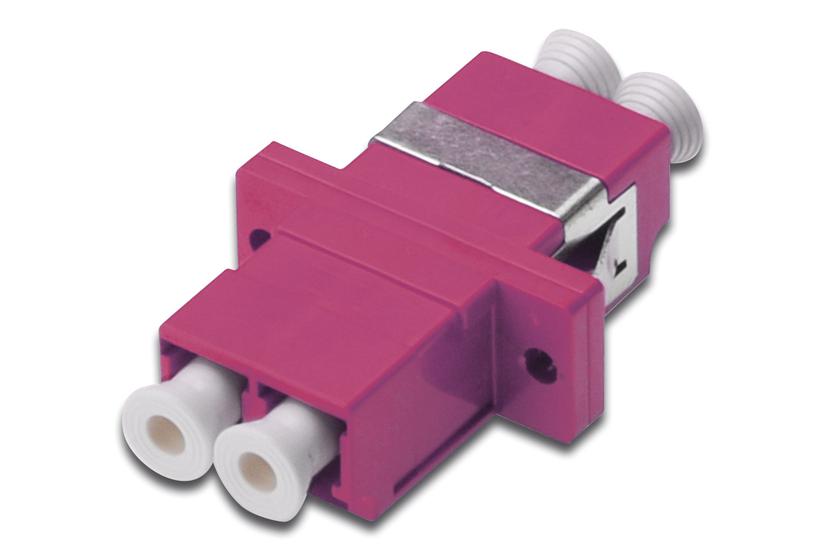 Digitus DN-96019-2 fiber adapter LC/UPC 1 stk Lilla