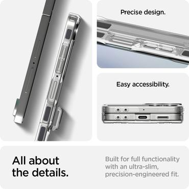 Spigen Ultra Hybrid Pro mobiltelefon etui 17,3 cm (6.8") Cover Transparent, Hvid