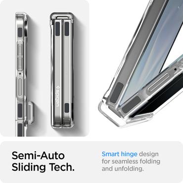 Spigen Ultra Hybrid Pro mobiltelefon etui 17,3 cm (6.8") Cover Transparent, Hvid