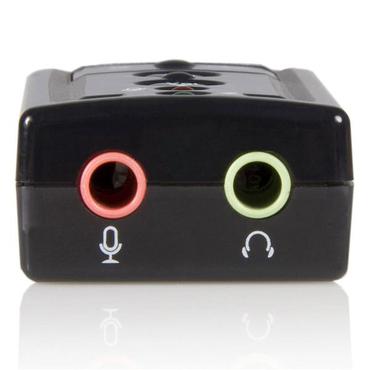 StarTech.com Virtual 7.1 USB Stereo Audio Adapter External Sound Card - Sound card - stereo - USB 2.0 - ICUSBAUDIO7 - lydkort - USB 2.0