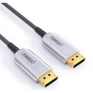 FiberX FX-I350-012 HDMI-kabel 12 m HDMI Type A (Standard) Sort, S&oslash;lv