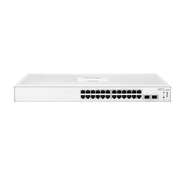 HPE Aruba Networking Networking Instant On Switch 24p Gigabit 2p SFP 1830 Administreret L2 Gigabit Ethernet (10/100/1000) 1U