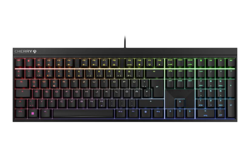 CHERRY XTRFY MX 2.0S - tastatur - 100% full size - QWERTZ - tysk - sort Indgangsudstyr