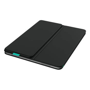 Logitech Flip Folio - tangentbord full size - QWERTY - nordiskt (danska/finska/norska/svenska) - grafit Inmatningsenhet
