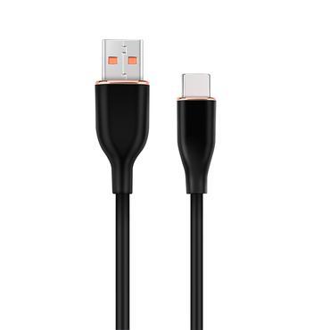 GEMBIRD Premium silicon Type-C USB charging and data cable 1.5m black