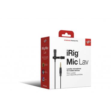 IK iRig Mic Lav - Mikrofon pojemno&Atilde;&Acirc;ciowy