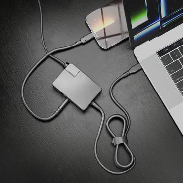 PureLink VL-PSU110 oplader til mobil enhed Universel Sort Vekselstrøm Hurtig opladning Indendørs