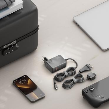 PureLink VL-PSU110 oplader til mobil enhed Universel Sort Vekselstrøm Hurtig opladning Indendørs