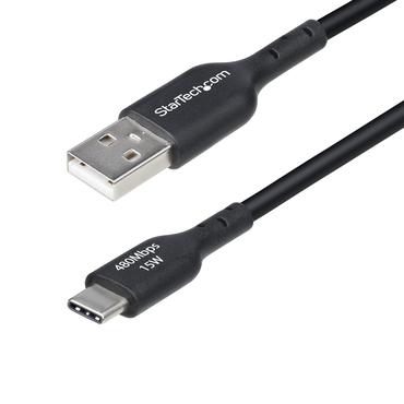StarTech.com USB2AC30CMBK USB-kabel USB 2.0 0,3 m USB A USB C Sort
