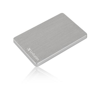 Verbatim Store 'n' Go ALU Slim ekstern harddisk 2 TB 2.5" USB Type-C 3.2 Gen 1 (3.1 Gen 1) S&oslash;lv