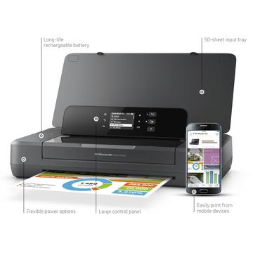HP Officejet 200 Mobile Trådløst Farve Printer