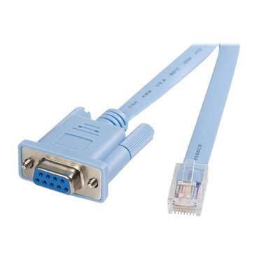 StarTech.com 6 ft RJ45 to DB9 Cisco Console Management Router Cable