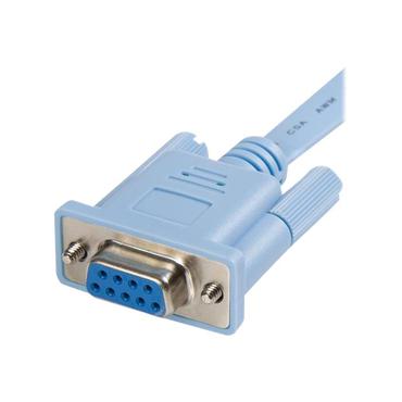 StarTech.com 6 ft RJ45 to DB9 Cisco Console Management Router Cable