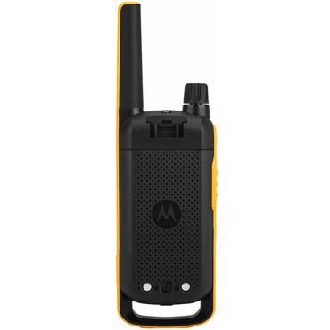 Motorola Talkabout T82 Extreme Quad Pack to-vejs radio 16 kanaler Sort, Orange