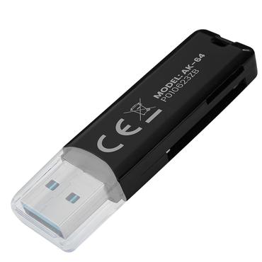 SAVIO SD card reader  USB 3.0  AK-64