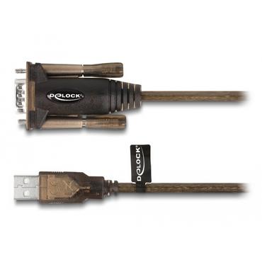 Delock - USB / seriell kabel - USB till DB-9 - 1.5 m
