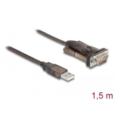 Delock - USB / seriell kabel - USB till DB-9 - 1.5 m