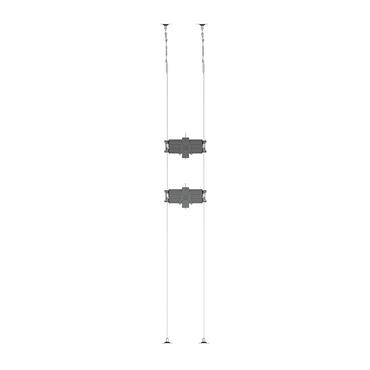 Multibrackets 1298 sk&aelig;rmbeslag til skiltning 81,3 cm (32") Sort