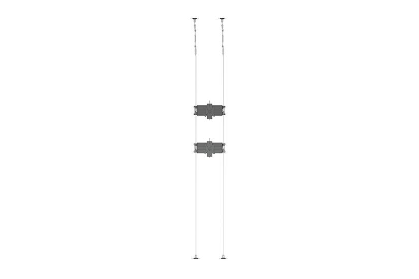 Multibrackets 1298 sk&aelig;rmbeslag til skiltning 81,3 cm (32") Sort