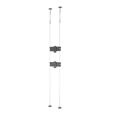 Multibrackets 1298 sk&aelig;rmbeslag til skiltning 81,3 cm (32") Sort