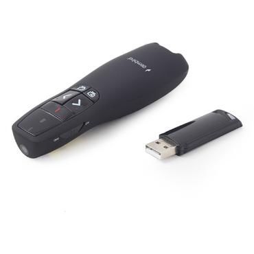 Gembird WP-L-12 trådløs præsentationsenhed RF Sort