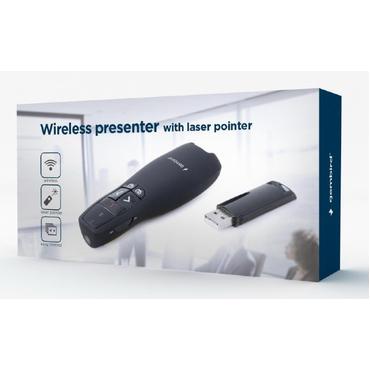 Gembird WP-L-12 trådløs præsentationsenhed RF Sort
