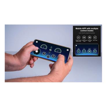 Jamara CaDA Fiat Abarth 131 Radio-kontrolleret (RC) model Bil Elektrisk motor 1:20