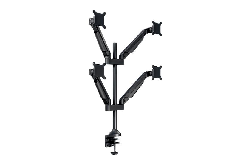 Multibrackets M VESA Gas Lift Arm Quad HD monteringssats - för 4 LCD-bildskärmar - svart