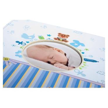 Hama Tim fotoalbum og arkbeskyttelse Bl&aring;, Hvid 200 ark 10 x 15