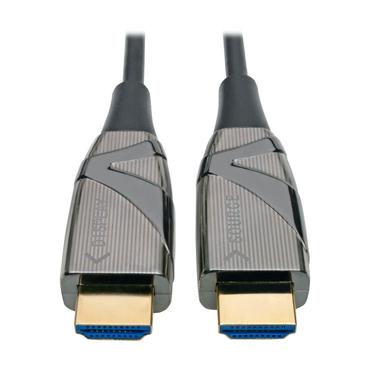 Eaton Tripp Lite Series 4K HDMI Fiber Active Optical Cable (AOC) - 4K 60 Hz, HDR, 4:4:4 (M/M), 100 m (328 ft.) - HDMI-kabel - 100 m