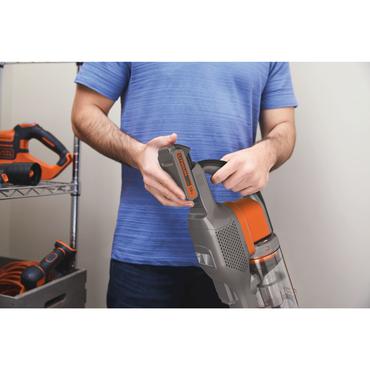 BLACK+DECKER POWERSERIES Extreme BHFEV182C-QW - st&oslash;vsuger - ledningsfri - pind/handholdt