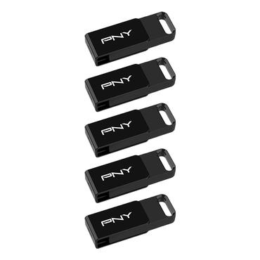 PNY Elite USB-nøgle 64 GB USB Type-C 3.2 Gen 1 (3.1 Gen 1) Sort