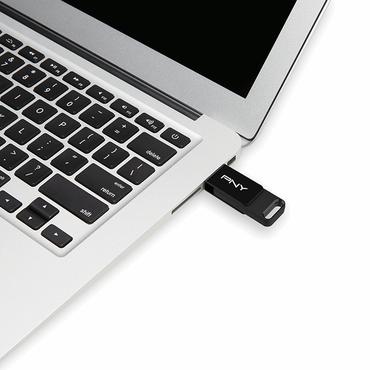 PNY Elite USB-nøgle 64 GB USB Type-C 3.2 Gen 1 (3.1 Gen 1) Sort