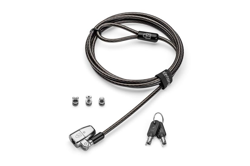 Kensington ClickSafe 2.0 3-in-1 Keyed Laptop Lock - Master Keyed - lås för säkerhetskabel