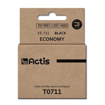 Actis KE-711 blæk (erstatning Epson T0711, T0891, T1001; Standard; 15 ml; sort)