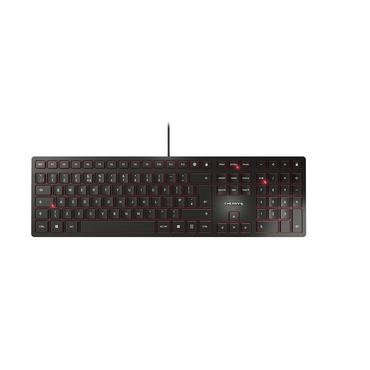 CHERRY KC 6000 SLIM - tastatur - UK - sort Indgangsudstyr