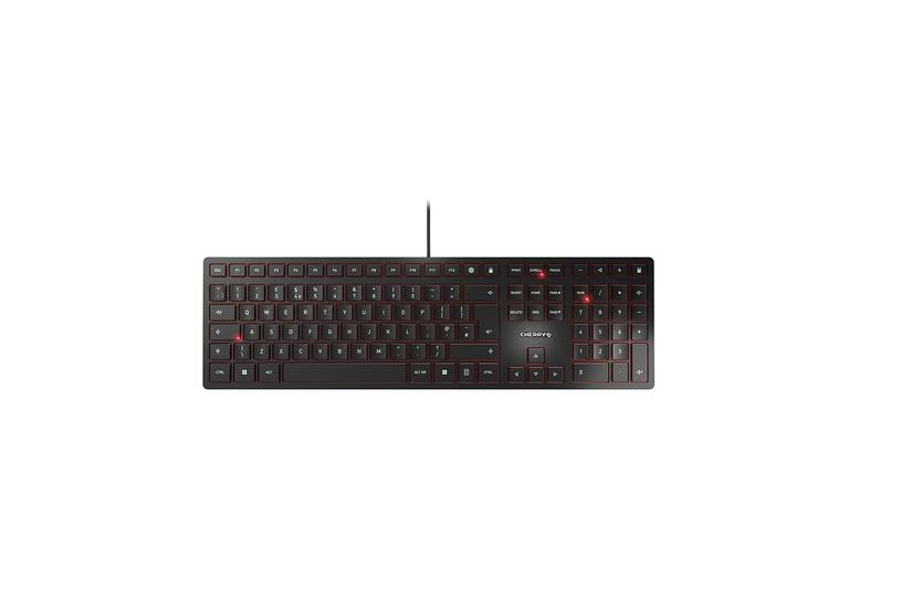 CHERRY KC 6000 SLIM - tastatur - UK - sort Indgangsudstyr