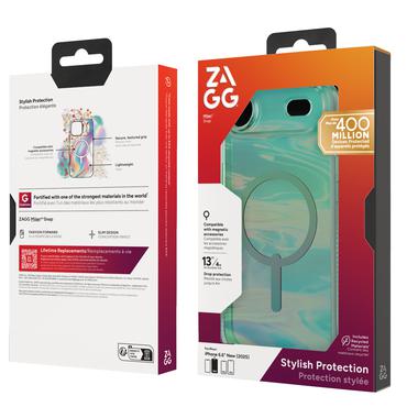 ZAGG Milan Snap mobiltelefon etui 16,5 cm (6.5") Cover Gr&oslash;n
