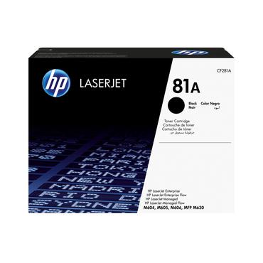 HP 81A - svart - original - LaserJet - tonerkassett (CF281A)