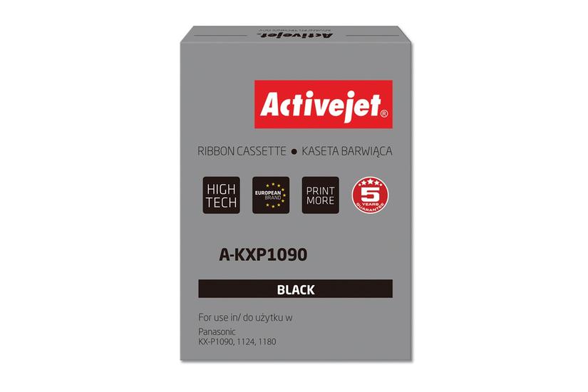 Activejet farveb&aring;nd A-KXP1090 (erstatning Panasonic KX-P115; Supreme; sort)