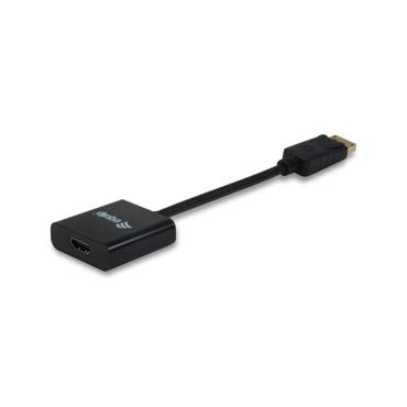 Equip 133438 videokabel adapter 0,2 m DisplayPort HDMI Sort