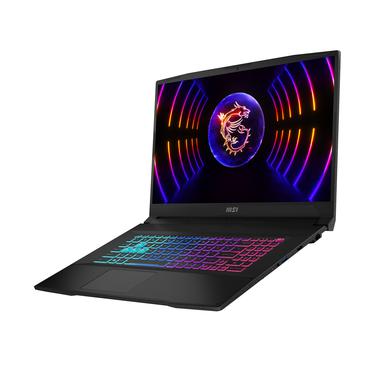 MSI Katana 17 B13UCRK-1402 Intel® Core™ i5 i5-13420H Laptop 43,9 cm (17.3") Fuld HD 16 GB DDR5-SDRAM 512 GB SSD NVIDIA GeForce RTX 3050 Wi-Fi 6E (802.11ax) Windows 11 Home Sort