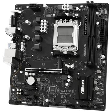 ASRock Moderkort - A620A - AM5-sockel - micro ATX - DDR5 - 2.5 Gigabit Ethernet