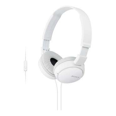Sony MDR-ZX110AP Headset Ledningsført Opkald/musik Hvid