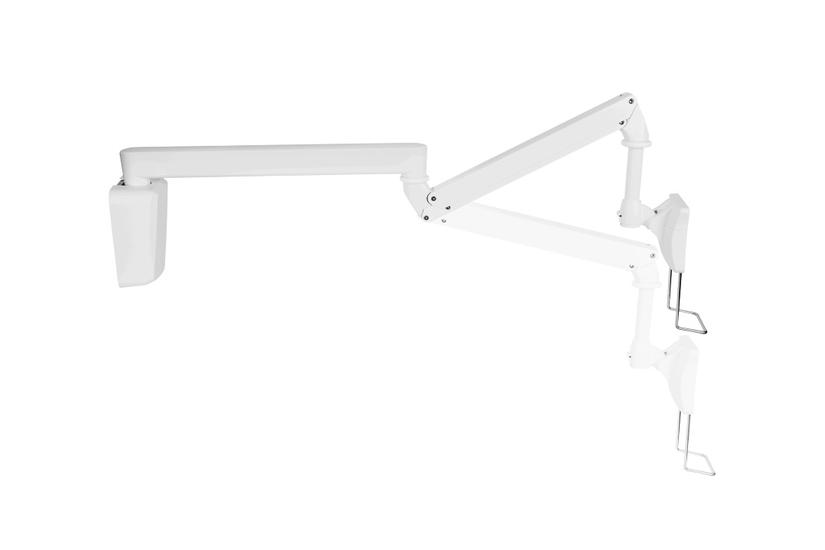 Multibrackets M VESA Full Motion Medical Arm konsol - justerbar arm - för Bildskärm - vit