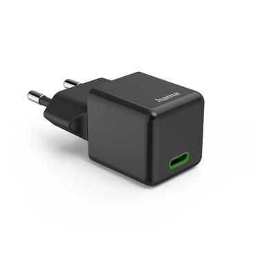 Hama ładowarka sieciowa supermini 20W PD/QC 1x USB-C czarna