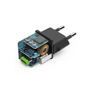 Hama ładowarka sieciowa supermini 20W PD/QC 1x USB-C czarna